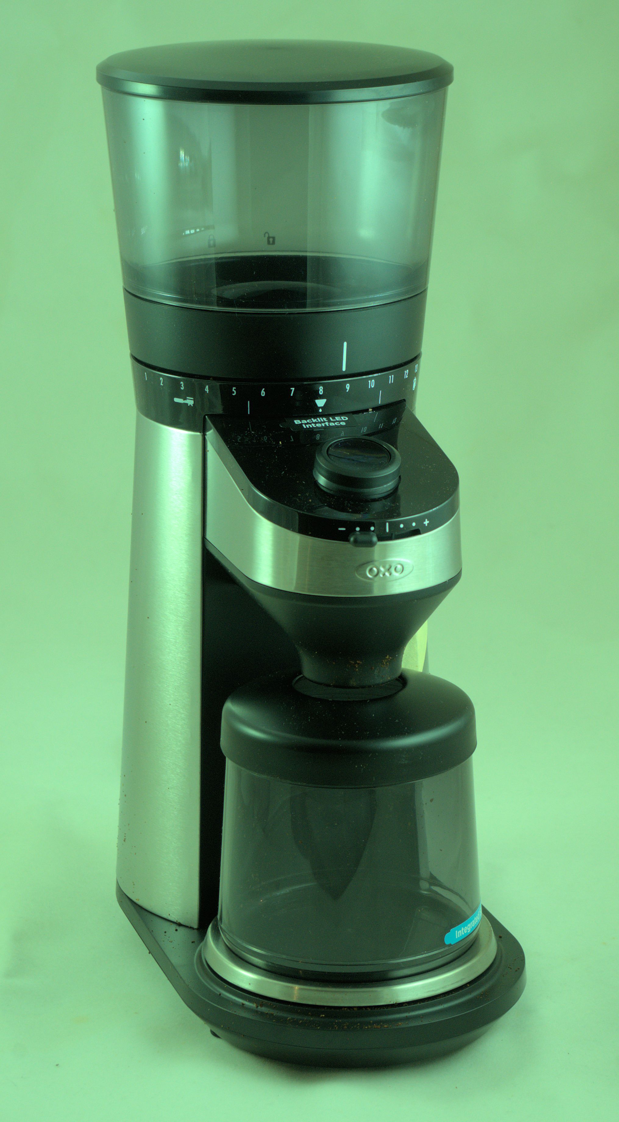 OXO Conical Burr Coffee Grinder with Integrated Scale